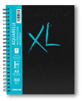 Immagine prodotto di Blocco per acquerello Canson XL Aquarelle A5 300 g/m² a spirale