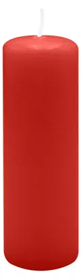 Produktbild von Stumpenkerzen 120 x  Ø 40 mm, Weihnachtsrot Erdbeere, 16 Stück