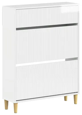Obrázek produktu pro vidaXL Skříňka na boty ARNHEM, 78 x 24 x 103 cm, materiál: dřevotříska