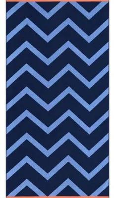 Produktbild von Cawö Strandtuch Beach Wave Blau (90x180 cm)