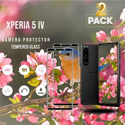Obrázok produktu pre 2-balenie Sony Xperia 5 IV Ochranné sklo na displej - Tvrdené sklo 9H - Super kvalita 3D