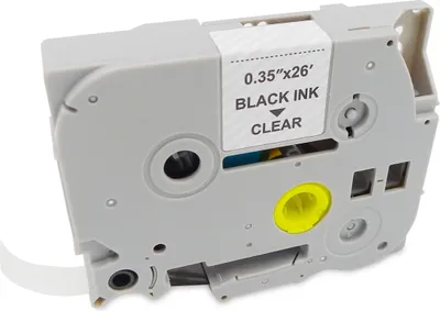 Produktbild von MediaRange Schriftbandka. Brother TZ-121/TZe-121 9mm, 8m sw