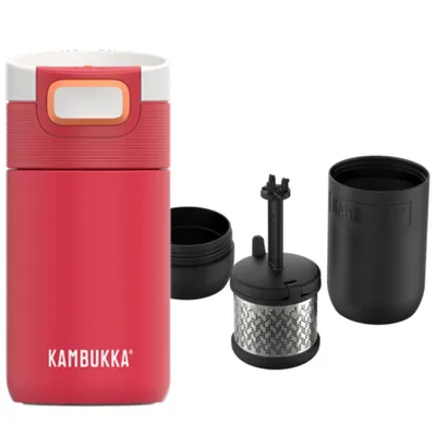 Obrázek produktu pro Termohrnek s vařičem 300ml Kambukka Etna Tea coffee Pozor sada: horký hrnek + vařič