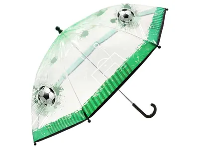 Produktbild von Kinderschirm Fußball Motiv, Schirm Schirme Jungs Buben Ball Bälle