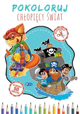 Produktbild von Pokoloruj chlopiecy swiat
