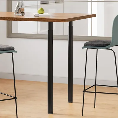 Productafbeelding van Tafelpoten, 2 stuks, in hoogte verstelbaar, 70 - 110 cm, zwart