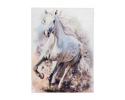Detský koberec My Torino Kids 235 White Horse, Rozmer koberca: 80 x 120 cm