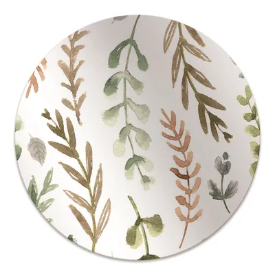 Obrázek produktu pro Kulatá ochranná podložka pod podlahu - Ochranná podložka pod židli - Podložka pod podlahu - 140x100 cm - Barevné listy