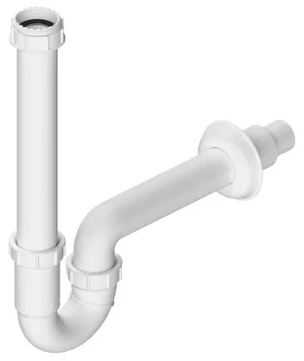 Obrázok produktu pre Sifón umývadla U 5/4", DN40/32, biely