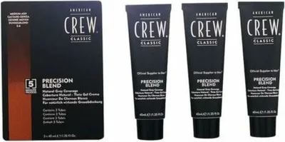 Immagine prodotto di American Crew Precision Blend 5 6 Medium Ash Set 3 Artikel