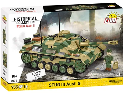 Obrázok produktu pre COBI Stug III Ausf. G, stavebnica, (mierka 1:28)