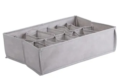 Zdjęcie produktu dla Verk 27005 Organizer na bieliznę Skarpetki do szuflady szafy 14 przegródek kosz