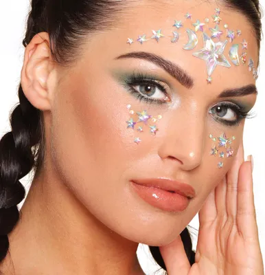 Produktbild von Face Jewels "Starry Eyed" - Selbstklebende Glitzersteine