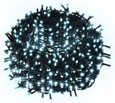 Produktbild von Peviasot LED Lichterkette 30M 300LEDs mit 8 Modi für Innen Weihnachten Party Garten Bedienung Funkelnder Sterneffekt Deko Kaltweiß