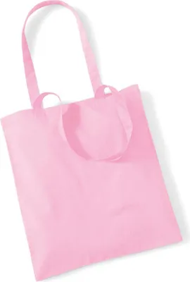 Produktbild von Westford Mill W101 | Bag for Life - Long Handles Einkaufstasche - 38 x 42 cm - Farbe: Classic Pink - Größe: One Size