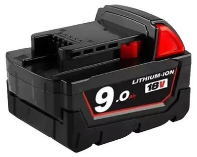 Image de Batterie rechargeable, capacité de 9000 mAh, tension de 18 V, 1 pièce - 9000 mAh