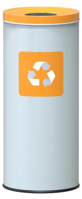 Produktbild von Alda Eco – Prestige-Abfalleimer 45 l – Gelb