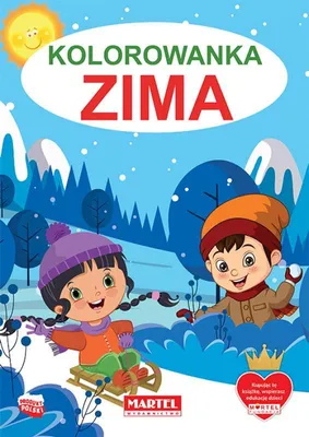 Produktbild von Malbuch A4 Winter Martel