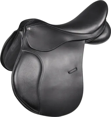 Produktbild von Waldhausen Vielseitigkeitssattel Comfort Pony, Leder, schw., 39cm/15,5'