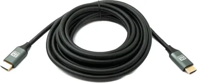 Produktbild von HDMI 2.1 Kabel 5 m 8K Ultra HD Standard Stecker zu Stecker UHD in Schwarz | System-S