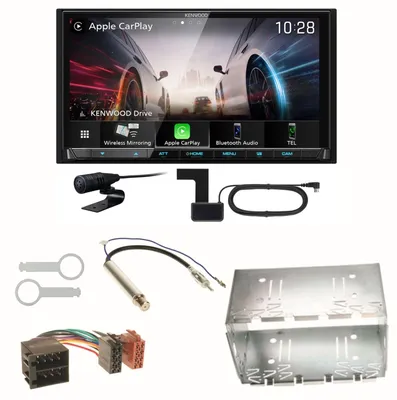 Produktbild von Kenwood DMX8021DABS Android Auto CarPlay Einbauset für Polo 6N2 9N Bora Ibiza 6L