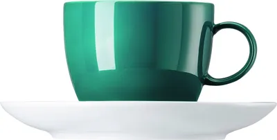 Produktbild von Kaffeetasse 2-tlg. - Sunny Day Seaside Green / Grün - Thomas - 10850-408544-14740