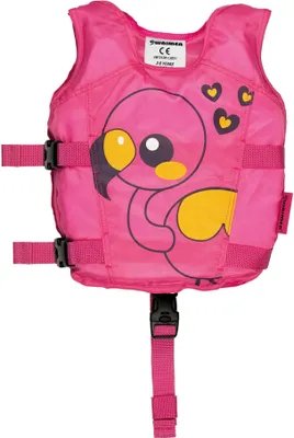 Produktbild von Waimea Waimea Schwimmjacke Tier - 3-6 Jahre - 18-30 kg - Pink/Orange/Schwarz