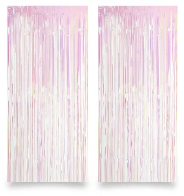Image de InAndOutdoorMatch - Rideaux en feuille de métal - Multicolores - 100 x 200 cm, Image générée par une IA