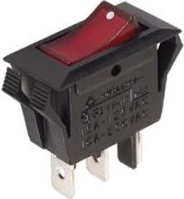 Produktbild von Netz-Wippschalter 10A-250V SPDT Ein-Ein