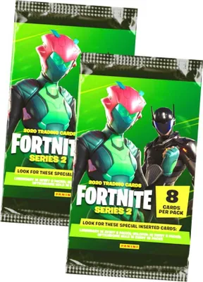 Produktbild von Panini Fortnite Karten Hobby Serie 2 (2020/2021) - Fortnite Trading Cards Sammelkarten - 2 Booster