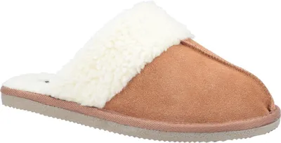 Image de Hush Puppies - Pantoufles pour femmes "Arianna", en daim FS7579 (37 EU) (Marron)