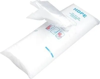 Image de Sacs en plastique HDPE 7/2.5x15 (12x15) a'1000 6um