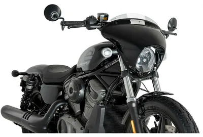 Image de PUIG 21913W Batwing SML Sport adapté pour HARLEY DAVIDSON NIGHTSTER 975 SPECIAL Transparent