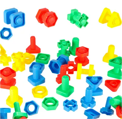 Immagine prodotto di Blocchi di costruzione didattici montessoriani viti 30 elementi