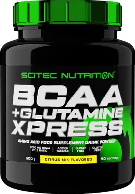 Image de BCAA - Scitec Nutrition - BCAA + GLUTAMINE XPRESS (600gr) - Saveur Agrumes