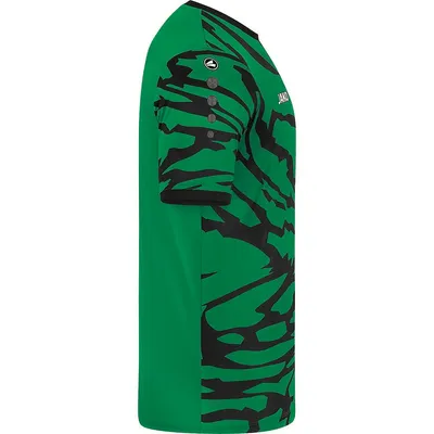 Image de Maillot Animal Jako manches courtes enfants - Vert sport / Noir