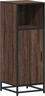 Immagine prodotto di Armadietto Bagno Rovere Marrone 35x37,5x100cm Legno Multistrato