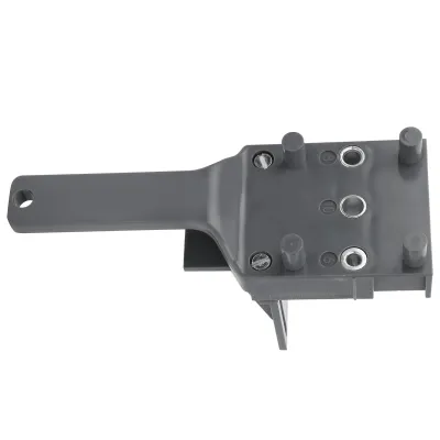 Image de Perforateur droit pour le travail du bois DIY Carpentry Drilling Doweling Guide Hand ToolsGray
