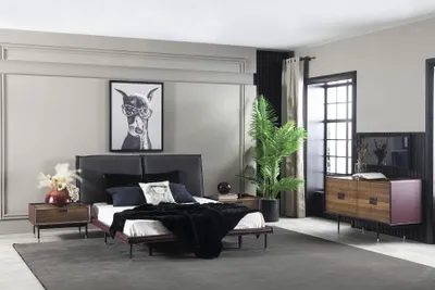 Immagine prodotto di Set camera da letto Armadio completo Comodini Letto Armadio 4 pz.