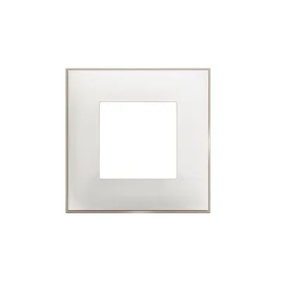 Obrázok produktu pre Jednotný rám R4802WS CLASSIA LEGRAND - biely satén