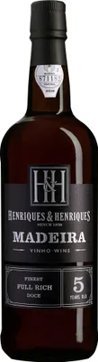 Produktbild von Henriques & Henriques Finest Full Rich Madeira 5 years Madeira NV Madeira ( 1 x 0.75 L )
