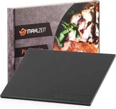 Produktbild von Famanu Pizzastein rechteckig 38 x 30 cm - Ideal für Pizza und Flammkuchen