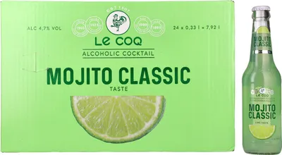 Image de Le Coq MOJITO CLASSIC 4,7% Vol. 24x0,33l