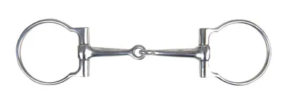 Produktbild von D-Ring Snaffle, einfach gebrochen, Groesse:135 mm