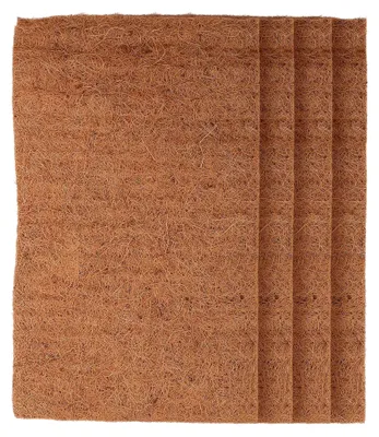 Produktbild von 4 Stück Waschbare Nistmatten für Hühnerstall 50X30cm Rutschfeste Kokosfasernestkissen für Nistkästen