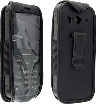 Zdjęcie produktu dla Ledertasche mit Gürtelclip f. Ulefone Armor Mini 2