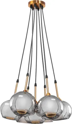 Image de Lampe Suspendue Toolight APP898-7CP Black