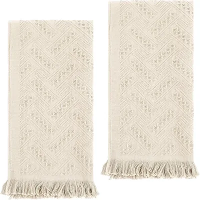 Produktbild von Gastendoekje Baumwolle, 2er Pack, 30 x 70 cm, weich und saugfähig, für Badezimmer und Küche