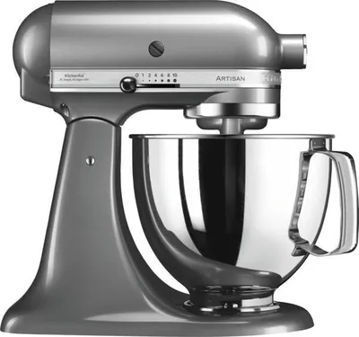 Produktbild von Kitchenaid Küchenmaschine 5KSM125ECU Silber 300 Watt 10 Stufen