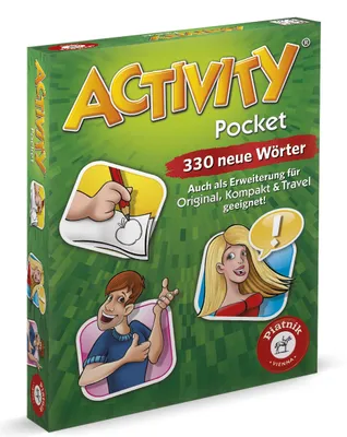 Produktbild von Piatnik - Activity Pocket Kartenspiel Gesellschaftsspiel Reisespiel